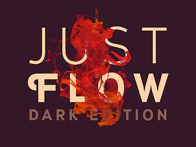 Just Flow - Dark Edition artistic backgrounds creative effects mock up mockup photography photos photoshop template watercolor