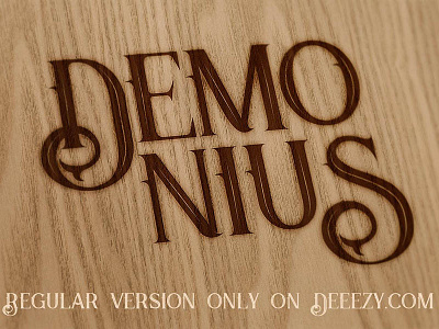 Demonius Regular - Free Font
