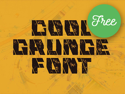 Free Font - Mecha Grunge bold font display font download free font font free free font free typeface free typography freebie grunge font retro font vintage font