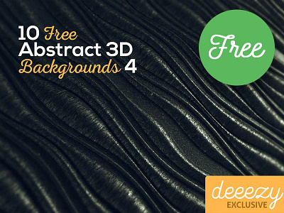 10 FREE Abstract 3D Backgrounds 4