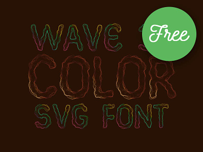 10 Free Color SVG Fonts 1 3d font color font display font download fonts free free color font free font free fonts bundle freebie graphic font svg font