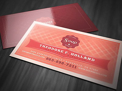 Retro Business Card Template business card card corporate identity logo retro retro card retro style templates vintage vintage style