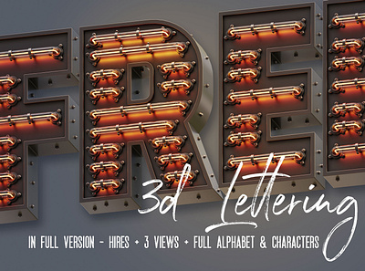 Free Marquee 3D Light Letters font free free download free font free graphics free typography freebie light font light letters marquee neon neon font neon letters neon typography retro font retro typography typography vintage