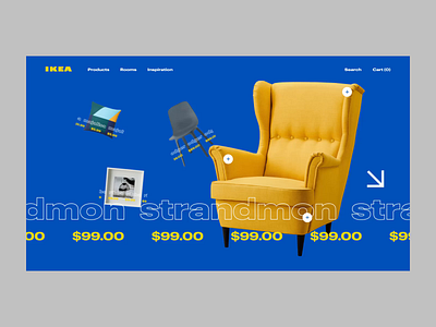 IKEA Redesign #1 60fps ae after effect animation concept design ecommerce furniture ikea interaction interface redesign shop store typogaphy ui ux web website