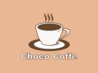 A cup of choco coffe