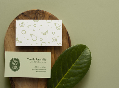Business Card Design - Kafeterra business card design ideas