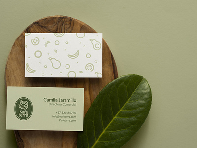 Business Card Design - Kafeterra