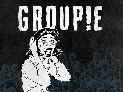 Groupie Album Artwork album cover illustration