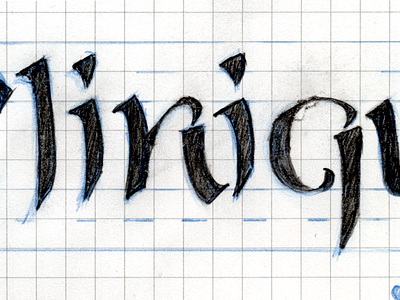 Clinique Project (C) hand lettering lettering logo