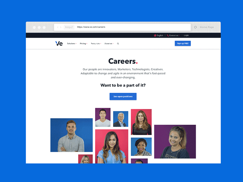 👩🏽‍💻 Careers Page Design 👩🏽‍💻