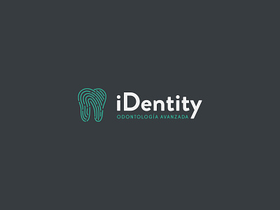 iDentity logo branding dental dentist dentistry doctor health logotype teeth tooth