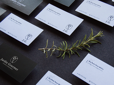 Jardin Gourmet // Branding agriculture branding chef collateral dinning gourmet indentity kitchen logotype microgreens plants stationery