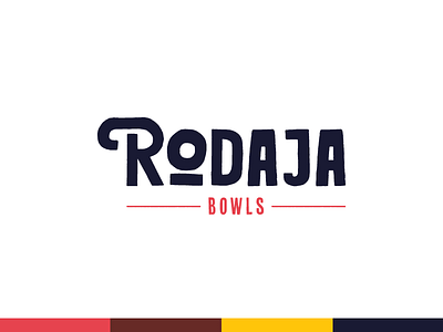 Rodaja Bowls bowl bowls brand branding colors custom type food handwriten identity lettering logo logotype mexican restaurant type typograph