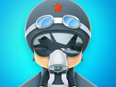 Mascot-Aviworld: J-20 airplane boy fighter helmet mascot plane soldier student sunglasses warcraft warrior wing