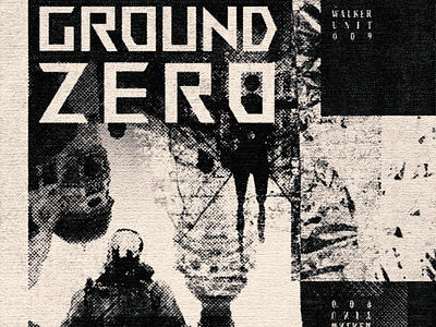 Ground Zero Poster adobe photoshop design graphic design illustration poster poster design posters texture typography