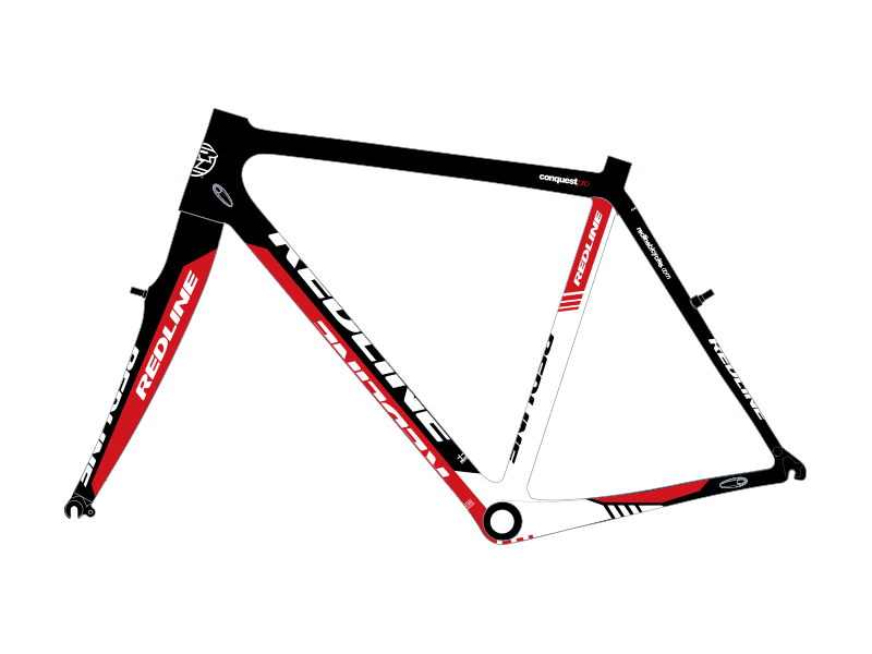 2012 Redline Pro Team CX Bike cx cycling cyclocross designs frameset pro redline team vectors