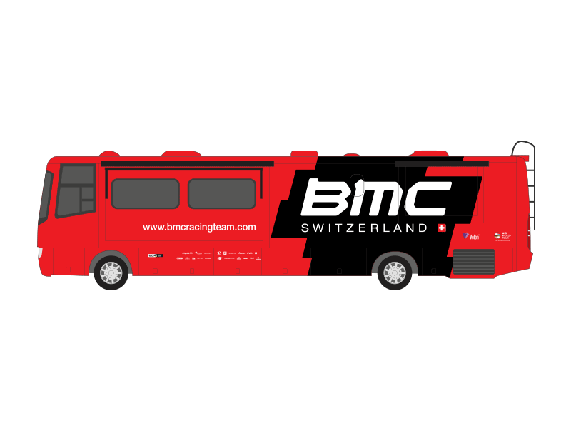 2016 BMC Racing Team RV bmc designs racing rv team wrap