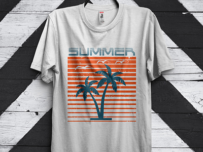 I will do custom summer t-shirt design by Opulent Graphic on Dribbble