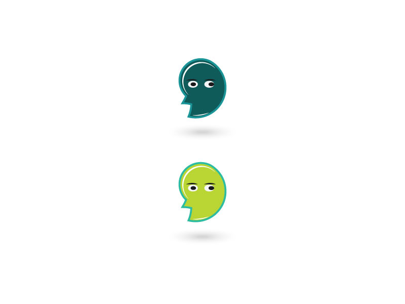 Cartoon Fish cosmetics technology education partner business new business website shop e-commerce business design logo