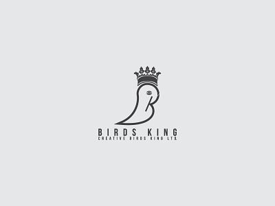 birds king logo business company cosmetics e commerce education new business partner business product technology website shop