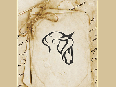 Unique horse logo design