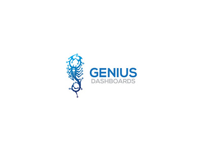 Genius Logo design business company e commerce education facebook profile new business partner business product technology website shop