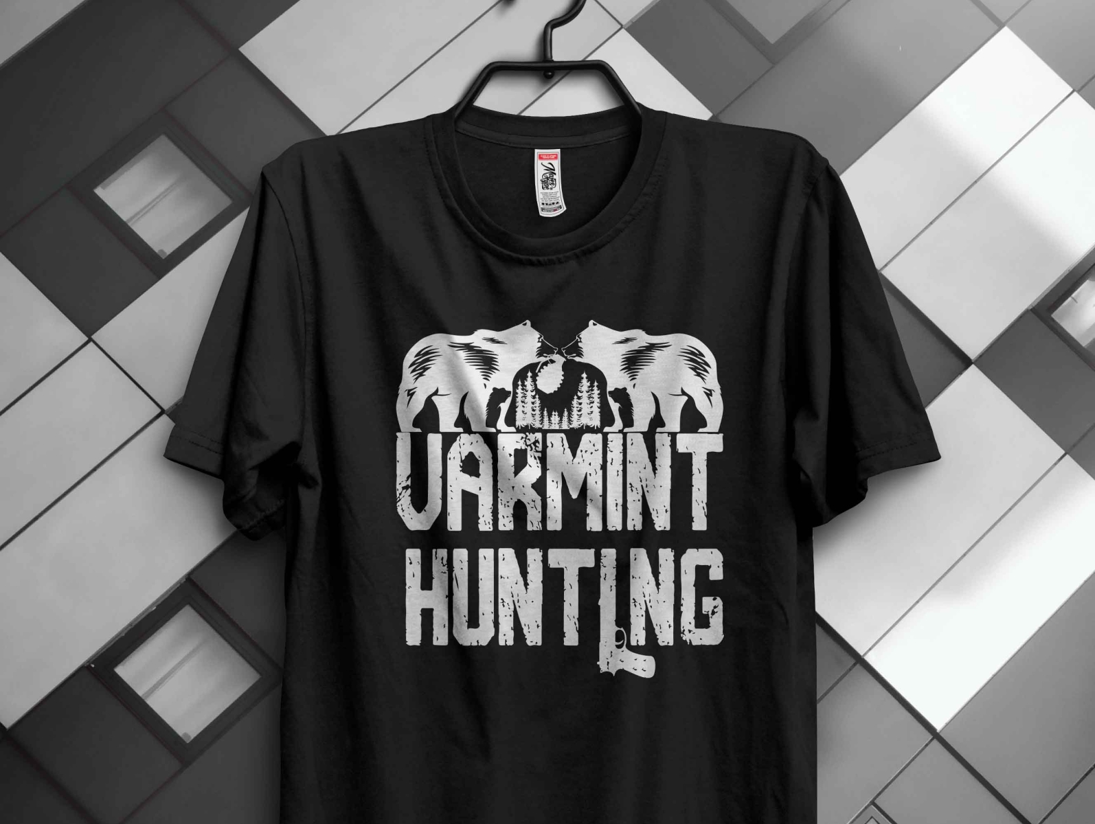 varmint hunting t-shirt design by Muhammad Shahdat Hossain on Dribbble