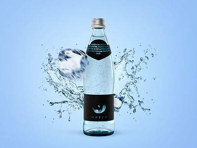 Water Bottle Logo branding design graphic design logo vector