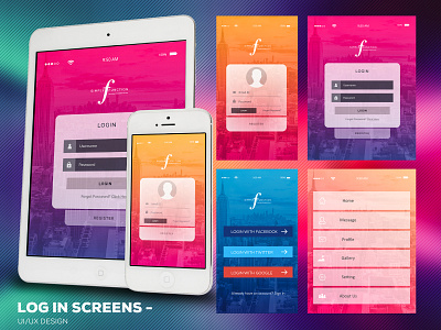 UI/UX Design app design ui ux