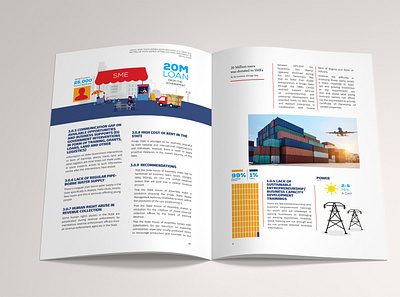 Excerpts from the Enugu State Youth Agenda Report branding design illustration typography vector