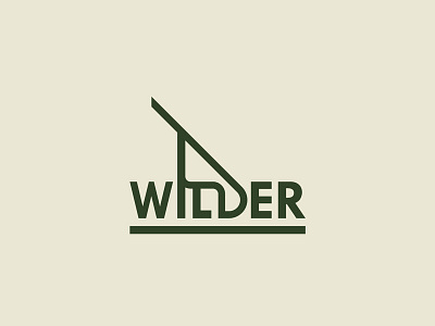 Wilder Logo Design branding eco environment logo logo design ui