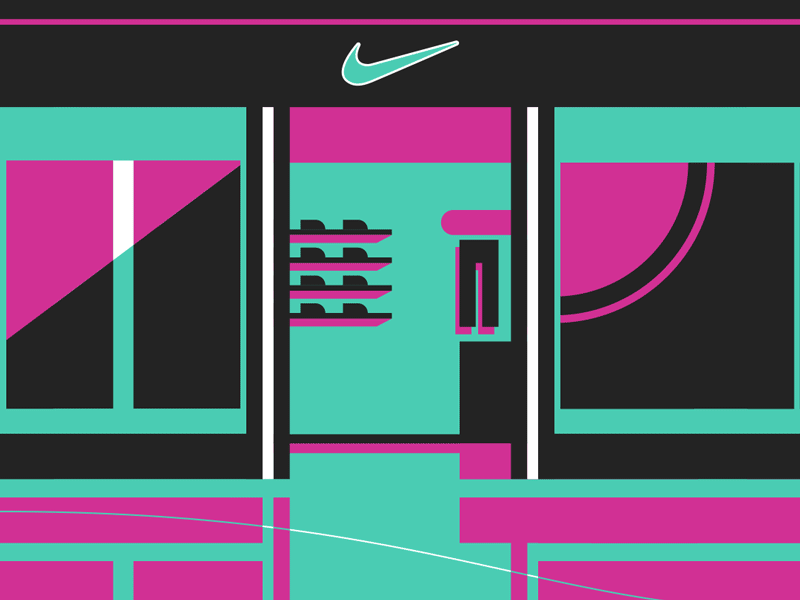 Nike shop business loop nike shadow shop snapchat wall street journal wsj