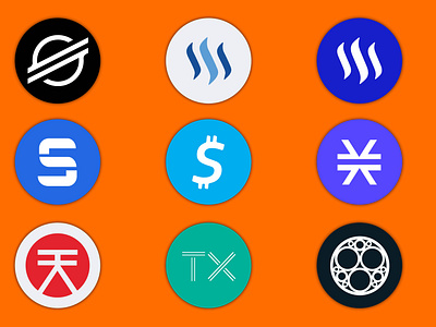 Unique crypto Logo Design