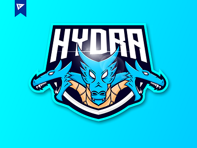 Hydra Mascot Logo for esprot, sport, team brand branding design e sport e sprot esport game gaming gaminglogo graphic design illustration inspirationdesign logo logo esport logoesport typography vector