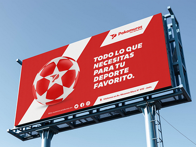 Advertising - Pakamuros Sport advertising branding design mark publicidad sport