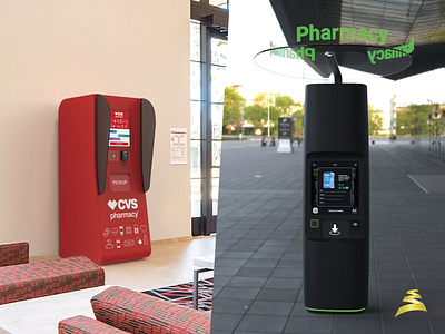 Pharmacy Vending Machine Redesign industrial design innovation product design ui ui design vending machine