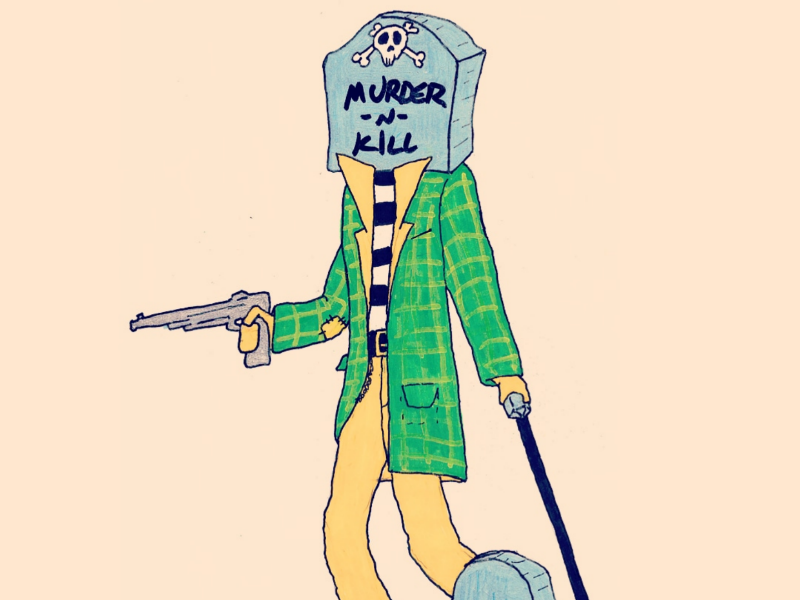 Day 2: Block-Head bad guys craig gleason season of the bad guys club monster inktober illustration sotbgc4