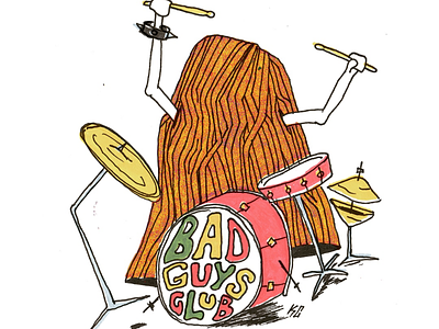 Day 8: Boogie-Man craig gleason illustration inktober monster season of the bad guys club sotbgc4