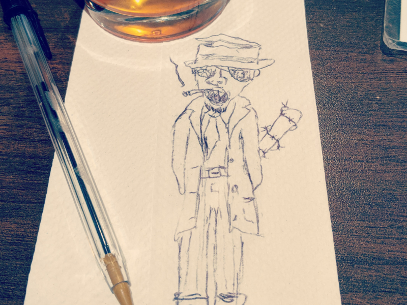 Day 11: The Bad Guy season of the bad guys club sotbgc4 monster inktober craig gleason illustration