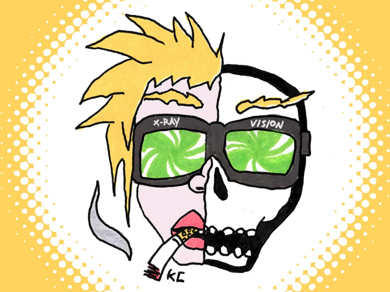 Day 13: X-Ray Kid season of the bad guys club sotbgc4 monster inktober craig gleason illustration