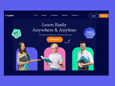 E-learning Header Design