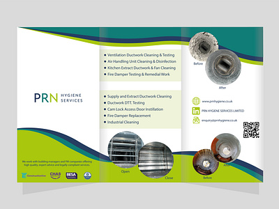 Leaflet Design for PRN Hygiene Services