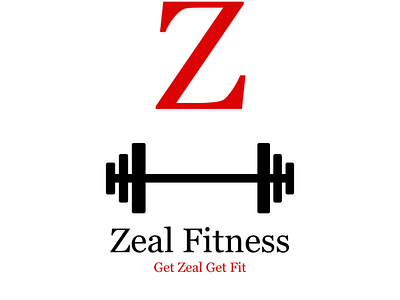 Logo Design (Branding Zeal Fitness) branding design graphic design logo logodesign typography ui userexperience ux vector