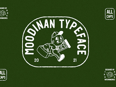 MOODINAN TYPEFACE