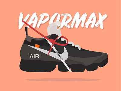 Nike Vapor Max The Ten creative market digital drawing digital illustration digitally art identity illustration illustrator nike sketch sneakers vapormax web illustration