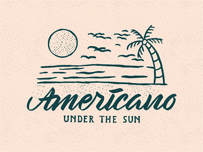 americano branding branding design caligraphy calligraphy clothing design fashion font free hand lettering identity lettering logo logotype mark packaging script sketches streetwear tshirts