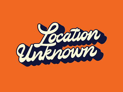 Location Unknown brand design branding calligraphy calligraphy logo clothing design fashion font free garage hand lettering logotype mark packaging script sketches type typo typography vintage