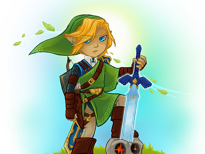 Link illustration link videogame zelda