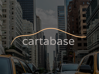 Cartabase logo branding car cartabase grey logo orange