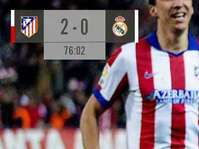 Liga BBVA Redesign - Score (WIP 1) football la liga liga bbva scoreboard spain tv ui